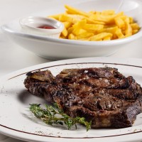 T-BONE WITH FRENCH FRIES